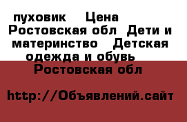 пуховик  › Цена ­ 1 500 - Ростовская обл. Дети и материнство » Детская одежда и обувь   . Ростовская обл.